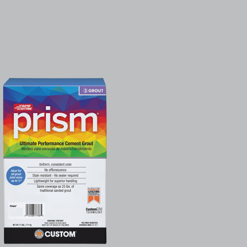 Custom Prism #115 Platinum 17lb. Sanded Grout
