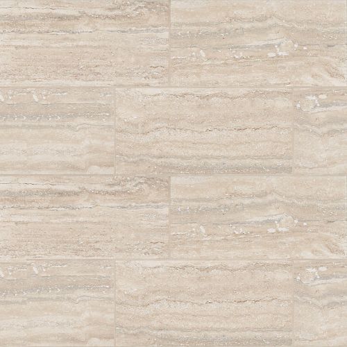 Toscano 12&quot; x 24&quot; Floor &amp; Wall Tile in Silver