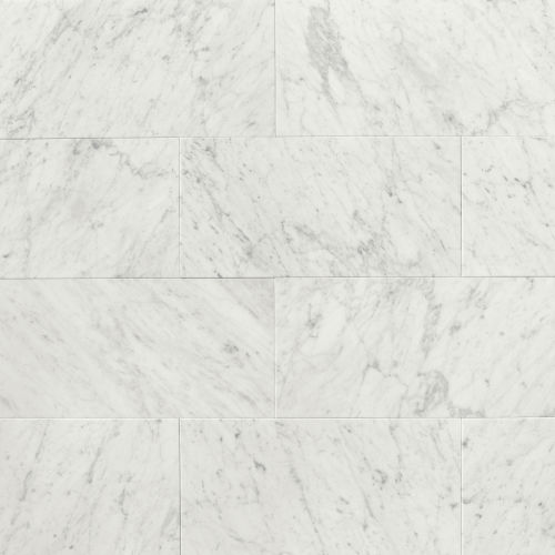 White Carrara 12&quot; x 24&quot; Floor &amp; Wall Tile