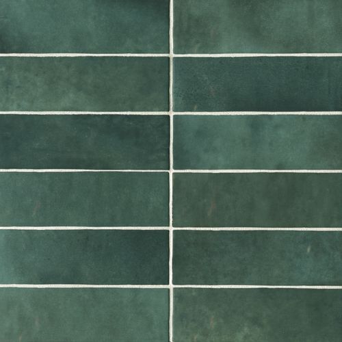 Cloe 2.5&quot; x 8&quot; Ceramic Tile in Green