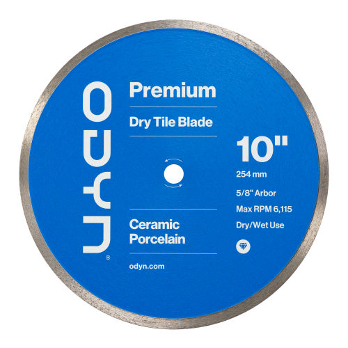 Odyn 10 in. Premium Dry Tile Blade