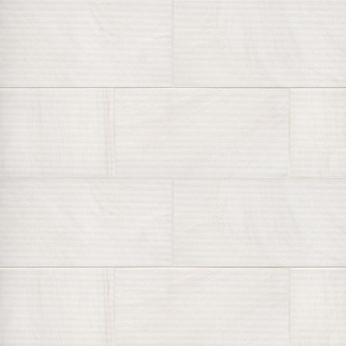 Purestone 12&quot; x 24&quot; Matte Velvet Porcelain Tile in Bianco