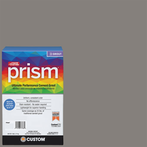Custom Prism #335 Winter Gray 17lb. Sanded Grout