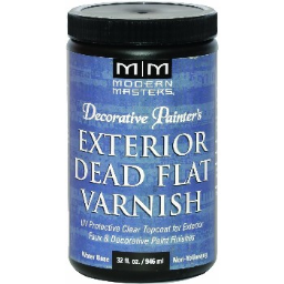 Modern Masters DP612-32 Exterior Dead Flat Varnish ~ 32 ounce