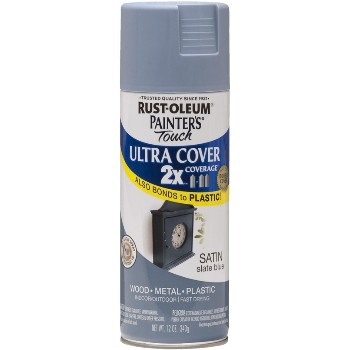 Rust-Oleum 249066 Ultra Cover 2X Spray ~ Slate Blue Satin