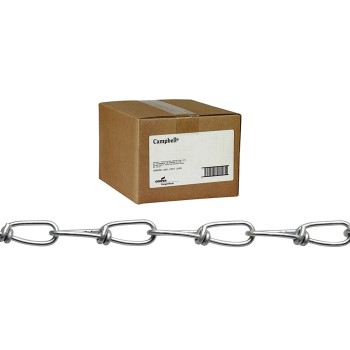Campbell Chain 033-2024 Straight Link Coil Chain ~ #2 x 100 Ft