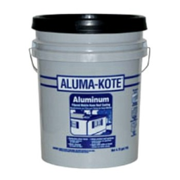 Gardner-Gibson 6245-GA Aluma-Kote Roof Coating, Aluminum Silver Finish ~ 5 Gallon Container